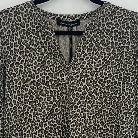 Jasmine & Juliana Animal Print Top - Picture 2 of 3